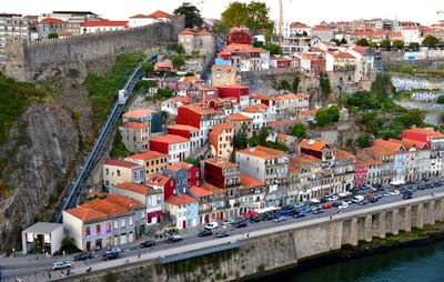 The Stairs of the Guindais, Fernandine Walls of Porto, Funicular of the Guindais, Douro River, Porto, Portugal 1209