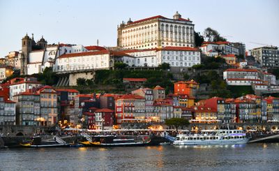 Porto, Douro River, Porto Cathedral, Episcopal Palace of Porto, Saint Lawrence Church, Porto, Portugual 482