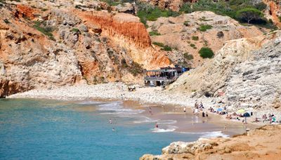 Praia do Tonel, Mirante de Sagres, Tonel Beach Bar, Sagres, Portugal 2067