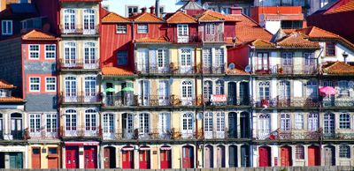 Doors and Windowss in Old Town Porto, Portugal 1402