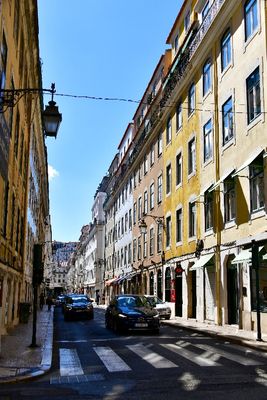 Buildings along Rua da Madalena, Lisbon, Portugal 318