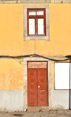 Yellow Building and Door, Porto, Portugal 434