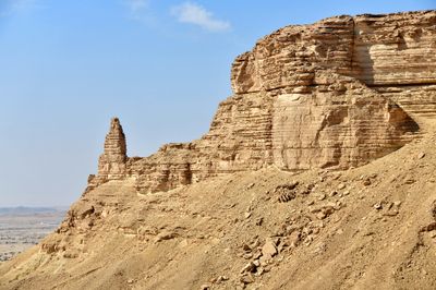 Rock formation along Makkah Al Mukarramah Highway, Dahiat Namar, Riyadh, Saudi Arabia 2457