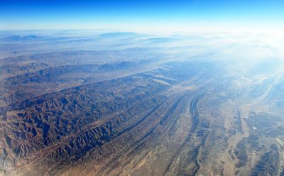 Landscape and Geology of western Iran in Fars Province Iran 3787