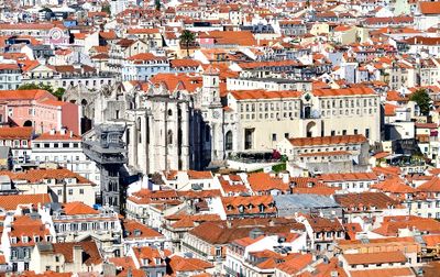 Old Town Lisbon, Santa Justa Lift, Carmo Archaeological Museum, Portugal 115