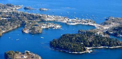 Cundys Harbor, Little Island, Leavitt Island, Hen Island, New Meadows River, Maine 532