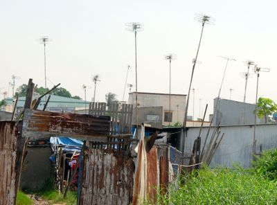 Before Cable only Antennas, Saigon Vietnam 120 
