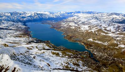 Chelan, Lake Chelan, Chelan Dam, Manson, Wapato Lake, Roses Lake, Cascade Mountains, Washington 1708