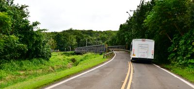 Wainiha Double Bridge, Wainiha River, Kuhio Highway, Kapa'a, Kauai, Hawaii 311 