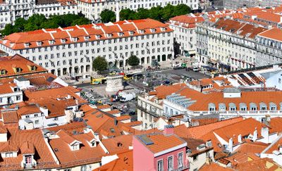 Praça da Figueira, Statue Of John I, Lisbon, Portugal 132