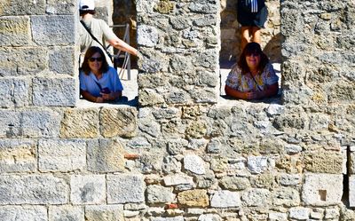 Candice and Robin at Tower Castelo de São Jorge, Lisbon, Portugal 163