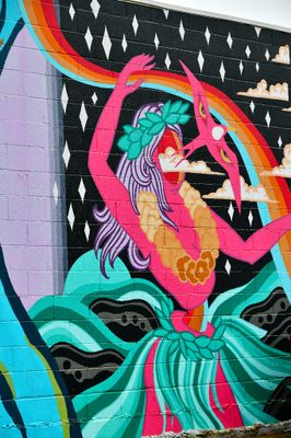 Mural at Koloa Market, Kauai, Hawaii 401  