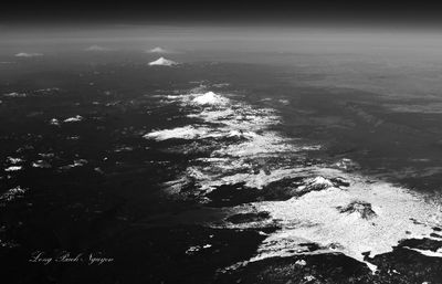 Cascade Volcanoes or Cascade Volcanic Arc, Sierra Nevada Range, Ring of Fire, Oregon and California