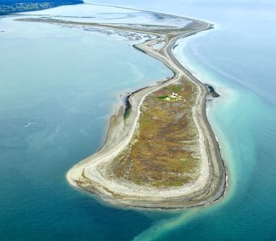 Dungeness Spit, New Dungeness Lighthouse, Dungess Bay, Strait of Juan de Fuca, Washington 115a