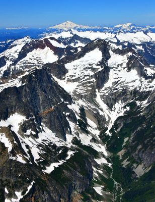 Aerial Cascade Mountains