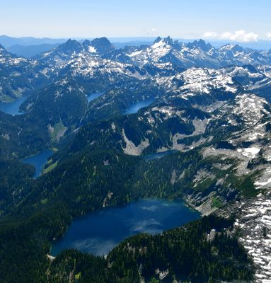 AERIAL MOUNTAIN LAKES