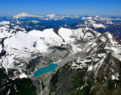 Aerial Cascade Mountains