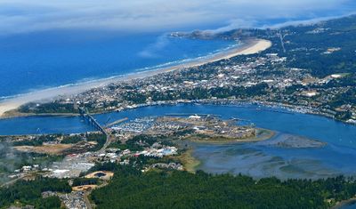 Newport, Hatfield Marine Science Center Oregon State University, Yaquina Bay Bridge, Yaquina Bay North Viewpoint, Agate Beach, Y