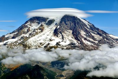 Aerial Mount Rainier