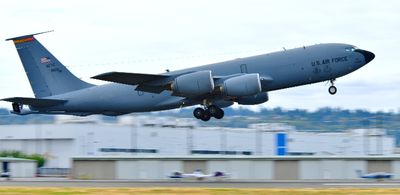 97th AMW DEMO TEAM KC-135 STRATOTANKER, USAF, SEAFAIR 2025 241 