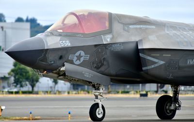 VMFAT-502 F-35B, Marine Fighter Attack Training Squadron 502, Seafair 2025, Boeing Field, Seattle 090