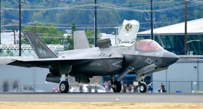 VMFAT-502 F-35B, Marine Fighter Attack Training Squadron 502, Seafair 2025, Boeing Field, Seattle 114