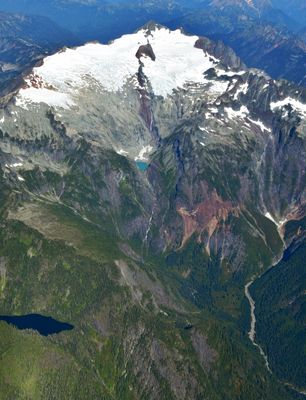 AERIAL MOUNT BAKER/MOUNT SHUKSAN