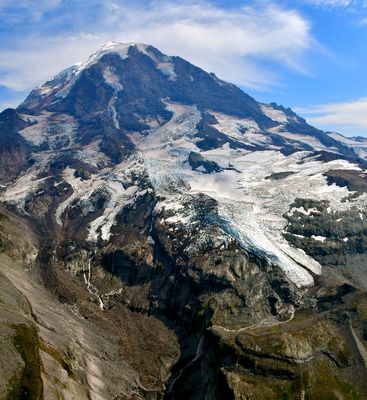 Aerial Mount Rainier