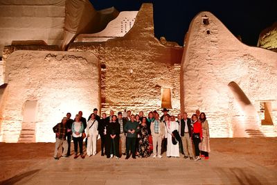 Guest Presenters at At-Turaif World Heritage Site, Riyadh Saudi Arabia 2251 