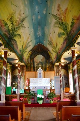 St Benedict’s Painted Church, Captain Cook, Big Island, Hawaii 057