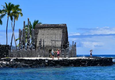 Hale o Keawe, Pu'uhonua O Honaunau National Historical Park, Hōnaunau, Big Island, Hawaii 091