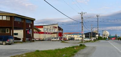 Alaska Commercial Company, GCI Store at 1030pm, Bethel, Alaska 041