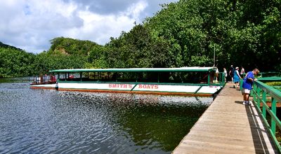 Wailua River Cruise Boat, Wailua, Kauai, Hawaii 989