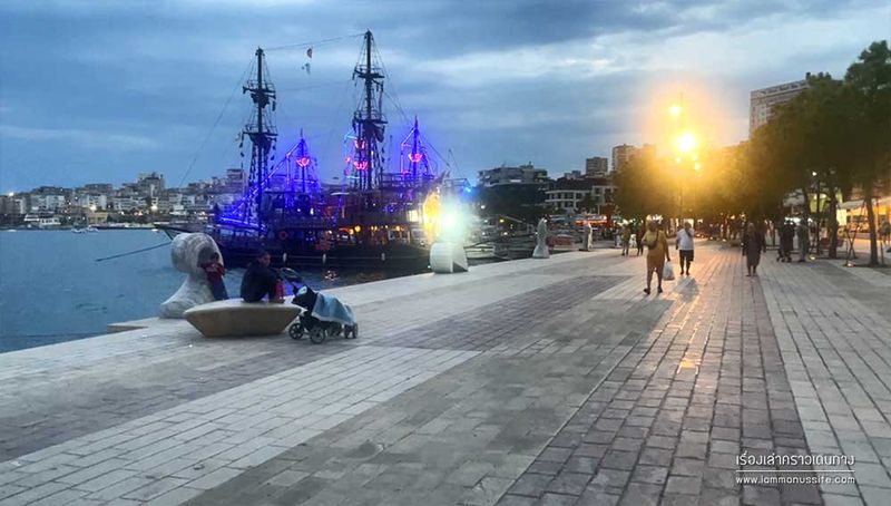The Promenade of Sarande 