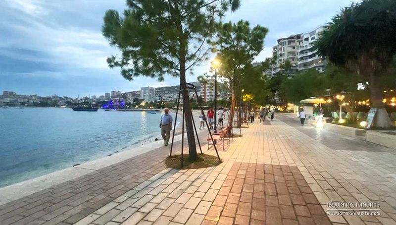 The Promenade of Sarande 