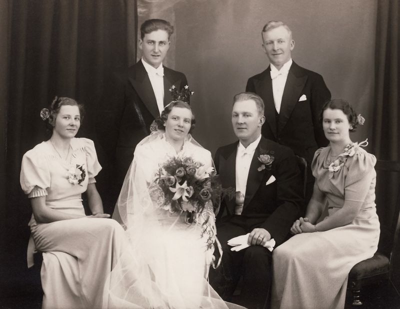 32) Wedding of Gunhild Backstrom Halvard Pettersson