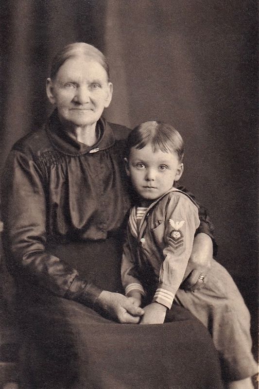 83) Raymond and his Grandma Kristina