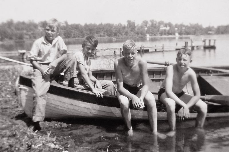 93) Ray Anderson, Al Tighe and friends