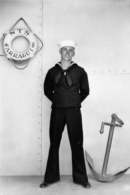 114)  In the Navy!