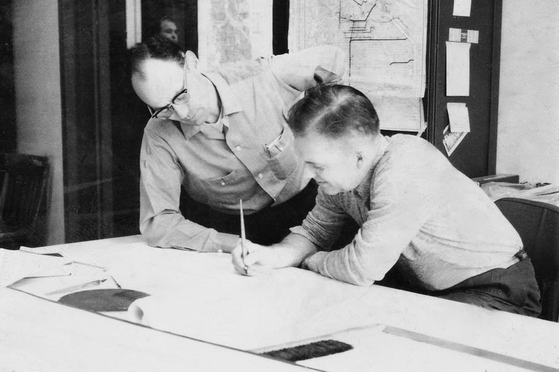 135) Drafting for the Minneapolis Sewer Dept.