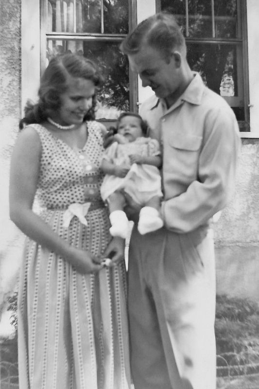 225) Baby Susie with her Mom and Dad