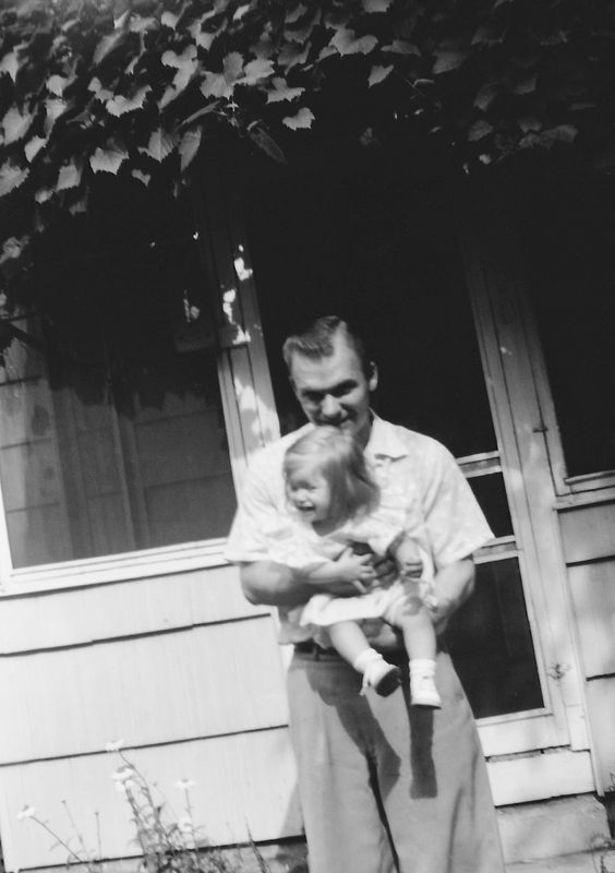 230) Raymond and Susie at Grandma Gunborgs house