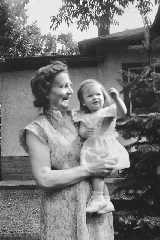 231) Grandma Gunborg Anderson and Susie