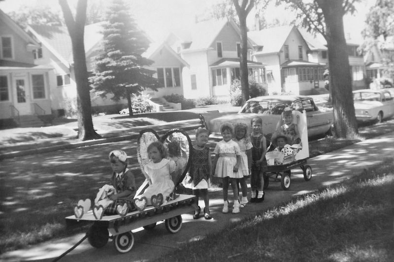 298) Neighborhood parade put together by some Mom's in the neighborhood.