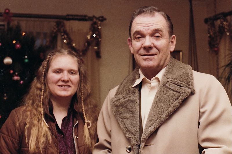 371) Dad and Sharon. Look alike much?