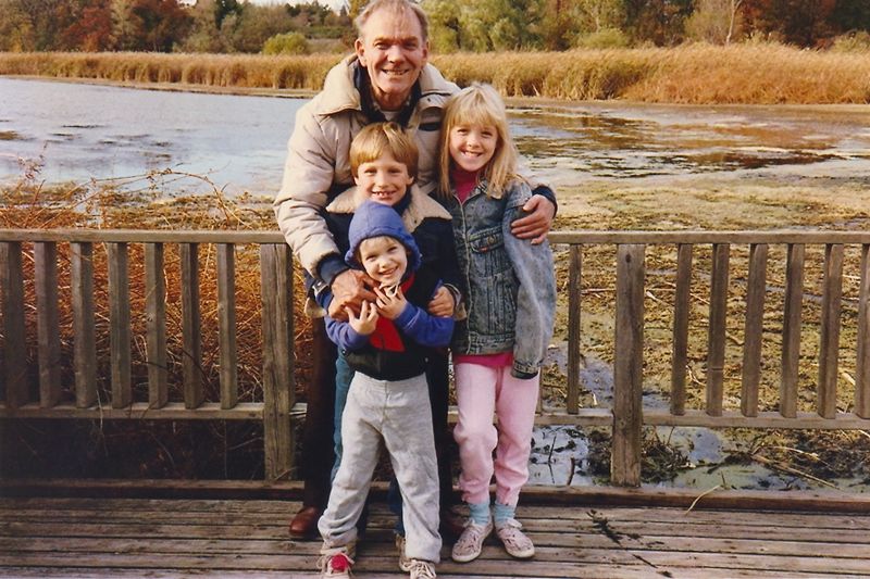 378) Dad, Ray Anderson, Rosie Lindberg-Lakso (Wayne's daughter), Matt Anderson (Dans's son) and Ben Anderson (Lenore's son)