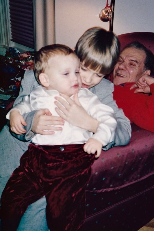 393) Marty, Ben and Grandpa Ray.