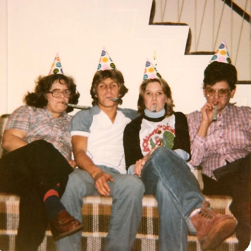 9) Emily, Tommy, girlfriend, Pat's Mom?