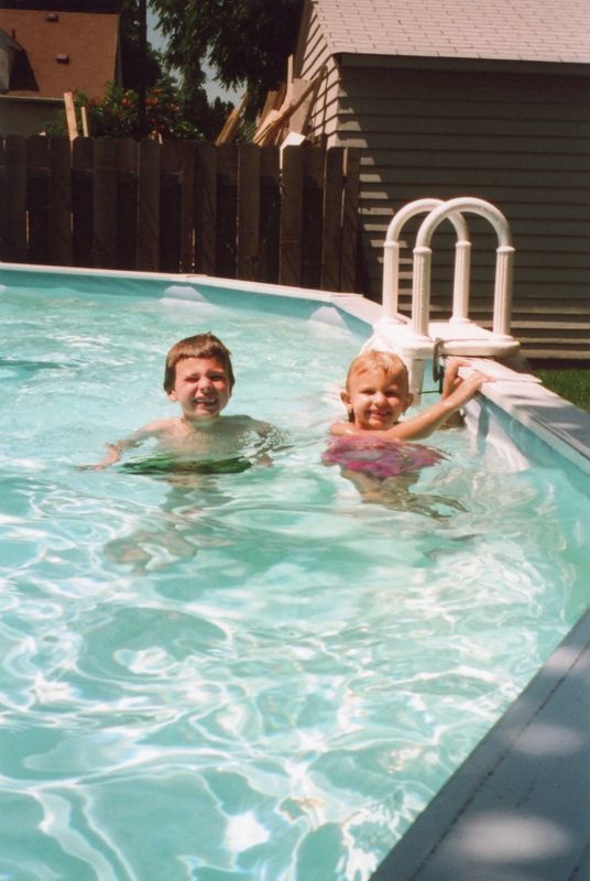 24) kids swimming
