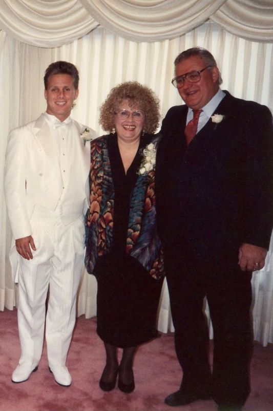 32) Tommy with Thelma and Doug Hardman